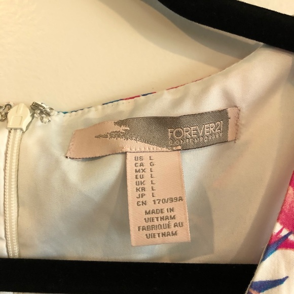 Forever 21 tropical Dress - Picture 4 of 5